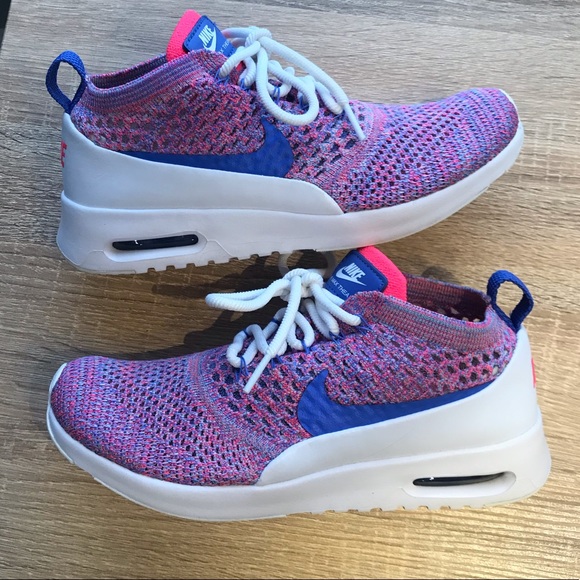 Nike Shoes - Nike Air Max Thea Ultra Flyknit Pink/Blue Sz 6
